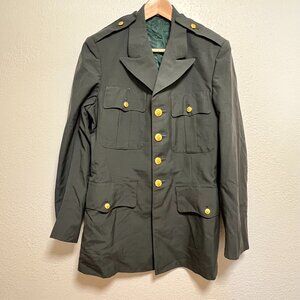 Vintage US Army Vietnam Uniform Jacket‎ Coat Men Size 38L
